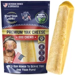 Yak Cheese Dog Large For Aggressive Chewers Odor-free Long Lasting H.... Fixed Price $19.80.