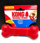 X1 Red Kong Goodie Bone Natural Rubber For Small/petit Dogs Average Chewer Toy. Fixed Price $10.99.