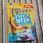 Purina Beggin Bacon & Peanut Butter Flavored Stix 6 Oz. Fixed Price $6.99.