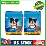 2 Pack Kibbles 'n Bits Original Savory Beef & Chicken Dry Dog Food, 45 Lb. Bag. Fixed Price $52.16.