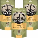 3 Pack Of Kangaroo Jerky Dog Treats 5.5 Ounces Each Single. Fixed Price $79.09.