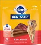 Dentastix Large Dog Dental Treats Beef Flavor Bones, 1.67 Lb. Pack (32. Fixed Price $19.11.