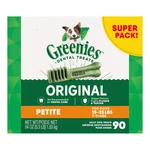 Greenies Original Petite Dental Dog Treats, 54 Oz. Pack (90 Treats). Fixed Price $38.32.
