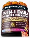 Pup Choice 24-IN-1 Daily Multivitamin Chew For Dogs Beef Flavor 140CT Exp 12/27. Fixed Price $18.00.