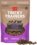 Cloud Star Tricky Trainers Soft & Chewy Dog Treats, Liver, 14 Oz. Pouch. Fixed Price $22.18.