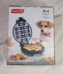 Dash Express Bon App Tite Dog Treat Maker Complete W/manual & Recipes New In Box. Fixed Price $24.85.