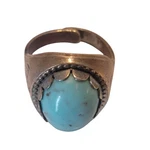 1950 Sky King Navajo Treasue Ring Peter Pan Peanut Butter Radio Premium Yz. Fixed Price $100.00.