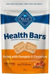 Blue Buffalo Health Bars Crunchy Dog Biscuits, Pumpkin & Cinnamon, 16 Oz. Fixed Price $7.95.