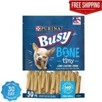 Purina Busy Bone Chew Treats For Small Dogs Tiny 30 Count Pouch Made Usa. Fixed Price $15.05.