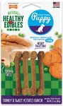 Nylabone Healthy Edibles Puppy Sweet Potato And Turkey 4 Bones Petite - 6 Pack. Fixed Price $44.82.