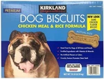 Kirkland Signature Premium Dog Biscuits Chicken Meal & Rice Formula 15 Lb,standa. Fixed Price $33.99.
