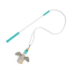 Dog Wand Toy Interactive Tail Teaser Squeaky Plush Crinkle Outward Hound Sounds. Fixed Price $20.00.