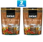 New! 2X Packs Evolve Oven Baked Caramel Barkchiato Latte Dog Biscuit Treats- 7OZ. Fixed Price $14.39.