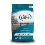 Nutrisource Grain Free Dry Dog Food 1 Each / 26 Lbs. Fixed Price $116.95.