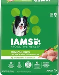 Iams Proactive Health Adult Minichunks Dry Pet Dog Food - 30 Lbs. Fixed Price $37.50.