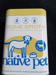 Native Pet Chicken Bone Broth Powder Topper For Dogs 5.75OZ Exp 8/26. Fixed Price $15.00.