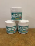 Alfa Love Dog Dental Cleaning Powder 3 Valerian Flavor Plaque Breath Exp 2026. Fixed Price $40.00.
