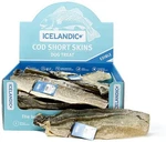 Icelandic+ Cod Short Skins: 36 Pack Dog Treat Chews, 8-10" Strips Pet Snack. Fixed Price $60.00.