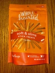 Whole Hearted Grain Free Soft & Slims Chicken Recipe Dog Stick Treats 6 Oz. Fixed Price $7.99.