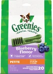 Petite Natural Dog Dental Care Chews Oral Health Treats Blueberry Flavor, 12. Fixed Price $30.99.