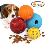 4PCS Pet Dog Interactive Tumbler Food Dispenser Feeder Iq Puzzle Treat Ball Toys. Fixed Price $13.01.