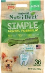 Nutri Limited Ingredient Dental Dog Chews, Petite (up To 10 Lbs), Green. Fixed Price $25.76.
