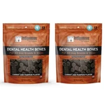 (2 Pack) Indigenous Dental Health Bones Carrot And Pumpkin Flavor - 17 Ounces. Fixed Price $73.77.