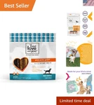 Single Ingredient Gullet Sticks - High Protein Rawhide Alternative, 48CT. Fixed Price $72.19.