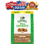 Greenies Pill Pockets For Dogs Large Size, Peanut Butter Flavor, 15.8 Oz. Pouch. Fixed Price $25.25.