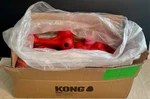 Choice Of Red Kong Dog ITEMS-3 Bones Or 2 Large Treat Chews-new W/o Packaging. Fixed Price $39.00.