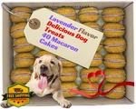 Bonne Et Filou Dog Treats Lavender Macaron Cakes 40 Count. Fixed Price $159.99.