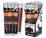 Icon Meats Snack Sticks Sampler, 24-PACK, Bison, Elk, Venison & Pork. Fixed Price $65.99.