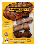 Savory Prime 904 White All Size Dogs Adult Beef Flavor Knotted Bone To 5 In.. Fixed Price $11.90.