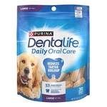 Dentalife Daily Oral Care Treats For Large Dogs, Chicken Flavor - 30 Ct. Pou. Fixed Price $21.54.