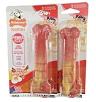 Nylabone Power Chew Dog Toys Bacon & Egg Flavor Up 35 Lbs (2-PACK). Fixed Price $12.99.