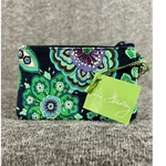 Nwt - Vera Bradley Zip Id Case Blue Rhapsody Floral Key Chain Wallet Closure. Fixed Price $21.99.