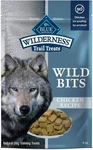 Blue Wilderness Bits Dog Treats Grain Free Chicken Recipe Chewy Soft 4 Oz. Fixed Price $14.00.