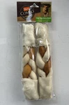 Hartz Combo 10 Inch Pig Skin And Rawhide Braided Chew Treats For Large Dogs. Fixed Price $29.99.