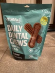 Vibeful By Chewy Daily Dental Treats Cinnamon Flavor Small Dogs Up To 25LBS. Fixed Price $18.00.