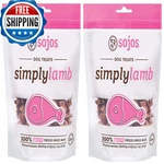 Sojos Simply Lamb Raw Freeze Dried Grain-free Dog Treats 4-OUNCE Each Pack Of 2. Fixed Price $51.17.