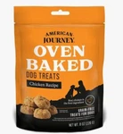 American Journey Grain Free Oven Baked Chicken Recipe Dog Treats (1-8 Oz Bag). Fixed Price $14.00.