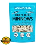 Jadingsfarm Freeze Dried Minnows Cat Dog Treats 4.5 Oz Natural. Fixed Price $27.99.