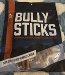Wild Wolf Bully Sticks 6-INCH Beef Dog Chews Free-range Cattle. Fixed Price $22.00.