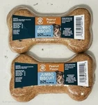 Set Of 2 Greenbrier Kennel Club Dog Treats Jumbo Biscuit Peanut Flavor 3.5OZ. Fixed Price $7.99.