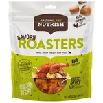 Nutrish Savory Roasters Dog Treats, Chicken Recipe, 12-OUNCE Pouch. Fixed Price $14.82.