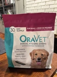 Oravet Dental Hygiene Chews Large Dogs Over 50LBS 30CT By Merial. Fixed Price $45.00.