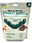 Woof Bite N' Dental Teeth Cleaning Real Chicken Refills For Dog Toothbrush. Fixed Price $19.89.