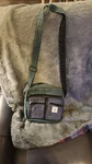 Himalayan Hemp. Thc Free Cross Body Bag, Made In Napal, Blue And Green, Unisex. Fixed Price $13.65.