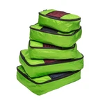 Travelwise Luggage Packing Organization Cubes 5 Pack, Lime, 2 Small, Medium.... Fixed Price $28.30.