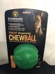 Starmark Treat Dispensing Chew Ball Green Large New. Fixed Price $16.99.